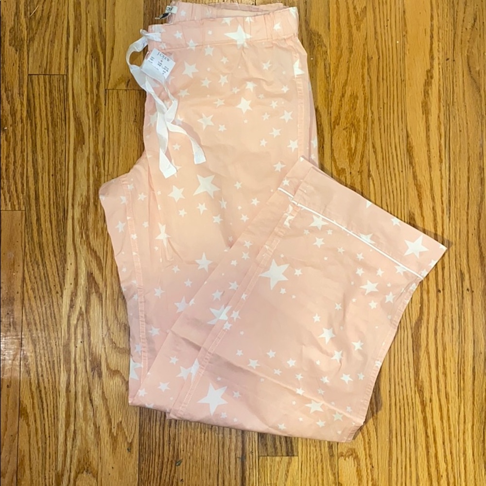 Pink J Crew Pajama Pants